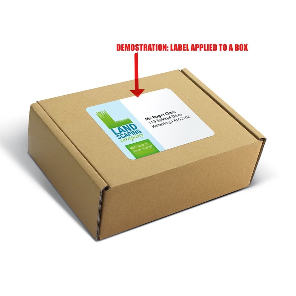 Shipping Labels ( WHITE ) for home or office laser or inkjet 150 labels …